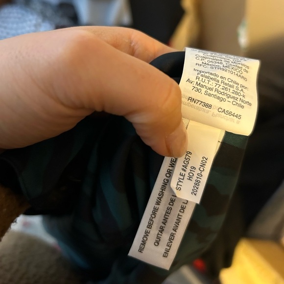 J.Crew Deep Teal Zebra Silky Blouse - Picture 6 of 7